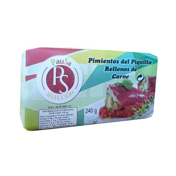 Pimientos del piquillo rellenos_ Carne